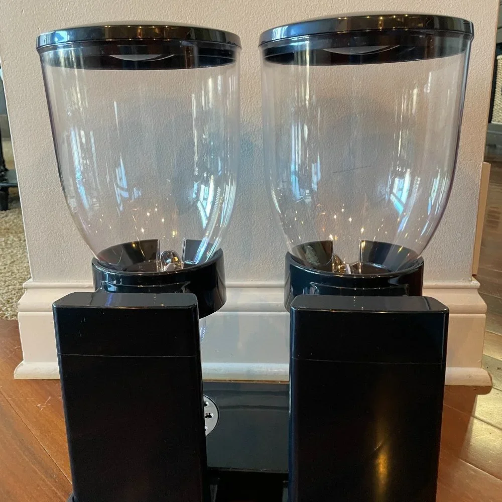 Honey Can Do Double Cereal Dispenser Portion Control Black / Chrome